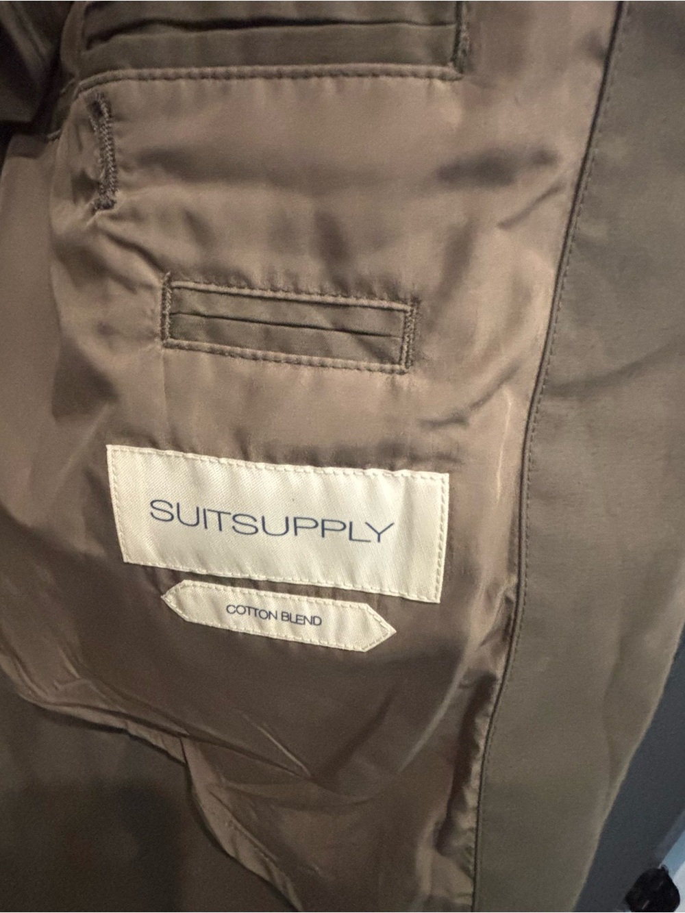 Suitsupply Olive Green Military Field Jacket - Picture 4 of 10